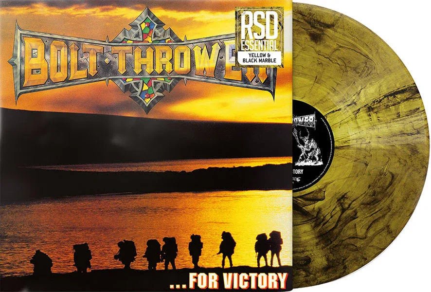Bolt Thrower - ...For Victory (Indie Exclusive) (Yellow & Black Marble Vinyl) (Vinyl Box Set) - Joco Records