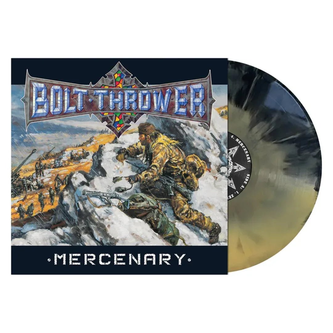 Bolt Thrower - Mercenary (Yellow & Black Marble Vinyl) (LP) - Joco Records