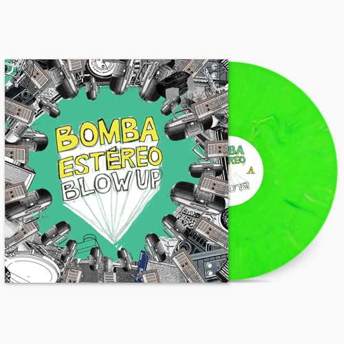 Bomba Estereo - Blow Up (Limited Edition, Lime Green Marble Vinyl) (LP) - Joco Records