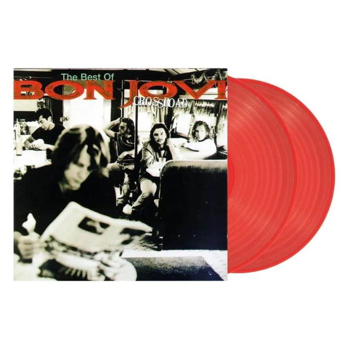 Bon Jovi - Cross Road: The Best Of Bon Jovi (Limited Edition, Translucent Red Vinyl) (2 LP) - Joco Records