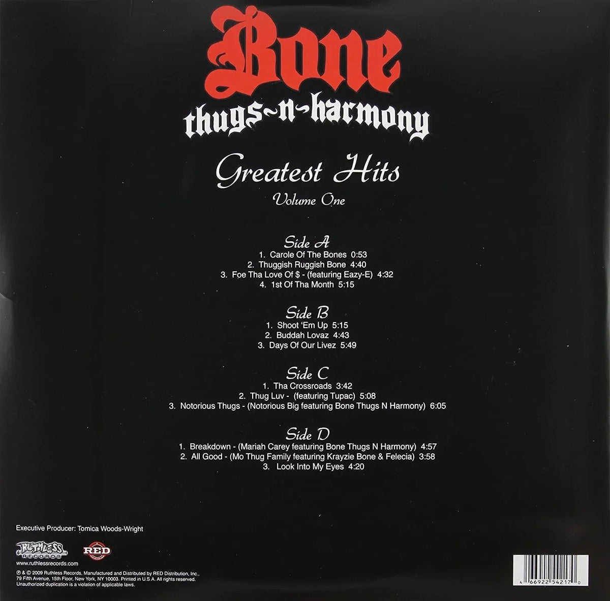 Bone Thugs-n-Harmony - Greatest Hits Volume 1 (Limited Edition, 180 Gram) (2 LP) - Joco Records