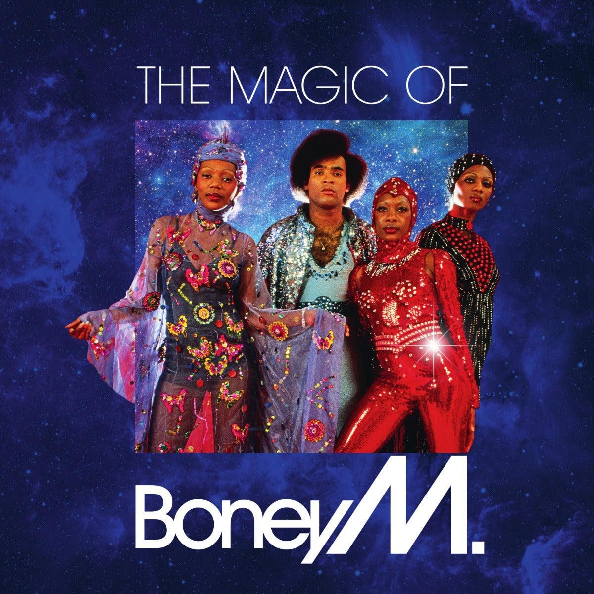 Boney M. - Magic Of Boney M. (Special Remix Edition) (Transparent Magenta & Transparent Blue Vinyl) (2 LP) - Joco Records