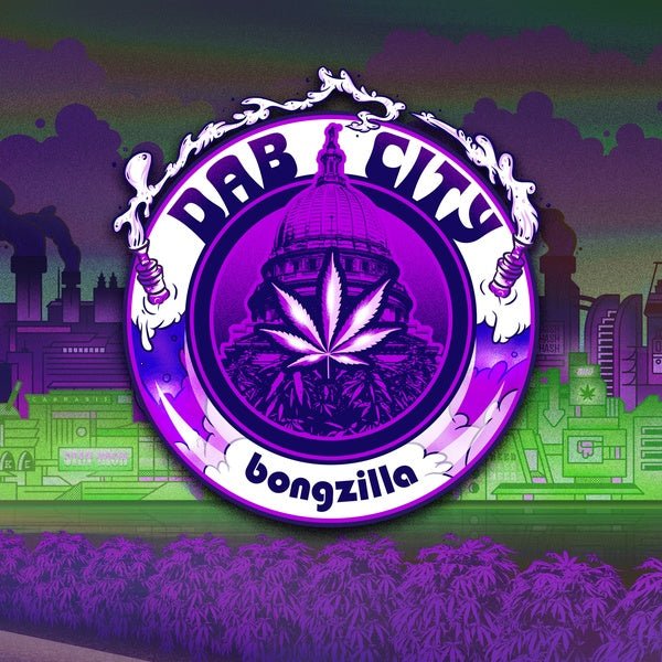 Bongzilla - Dab City (White & Green & Purple Vinyl) (2 LP) - Joco Records