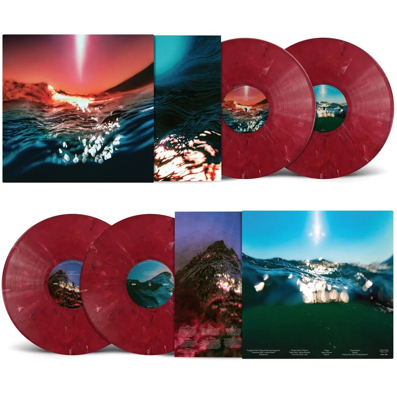 Bonobo - Fragments (Indie Exclusive, Red Marbled Vinyl) (LP) - Joco Records