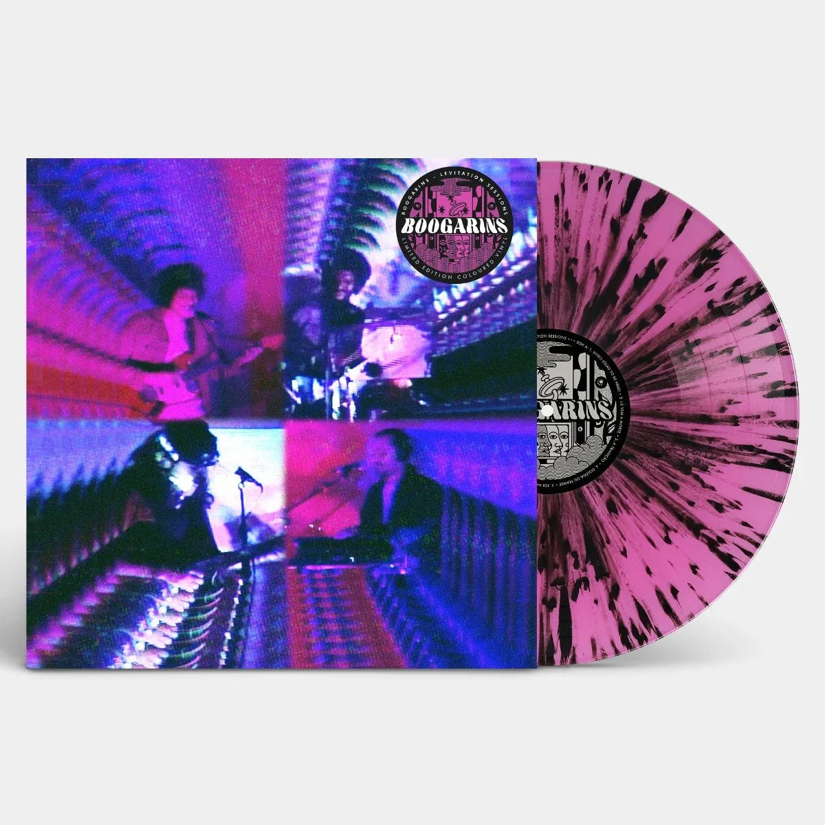 Boogarins - Levitation Sessions (Indie Exclusive, Polucao Noturna Splatter Vinyl) (LP) - Joco Records