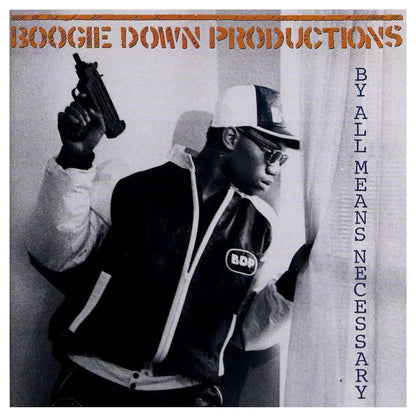 Boogie Down Productions - By All Means Necessary (Limited Edition, Orange Vinyl) (LP) - Joco Records