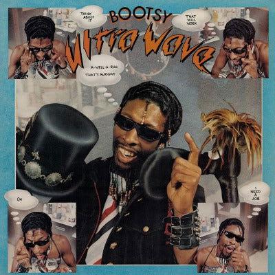 Bootsy Collins - Ultra Wave (Limited Edition Import, 180 Gram, Turquoise Vinyl) (LP) - Joco Records