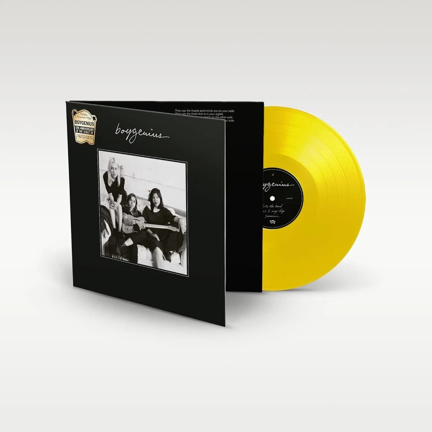 boygenius - boygenius (5th Anniversary, Limited Edition, Yellow Vinyl) (LP) - Joco Records