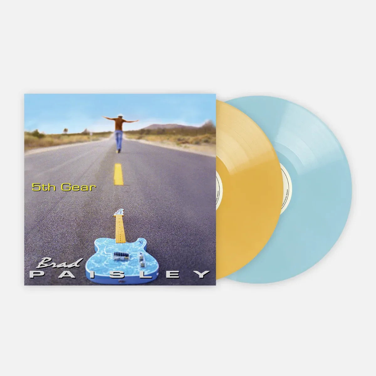 Brad Paisley - 5th Gear (Limited Edition, Yellow & Blue Vinyl) (2 LP) - Joco Records