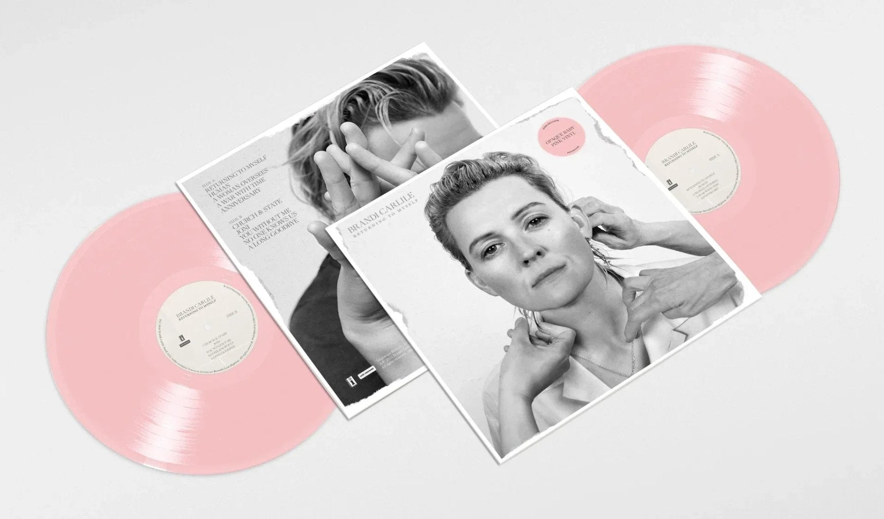 Brandi Carlile - Returning To Myself (Indie Exclusive, Baby Pink Vinyl) - Joco Records