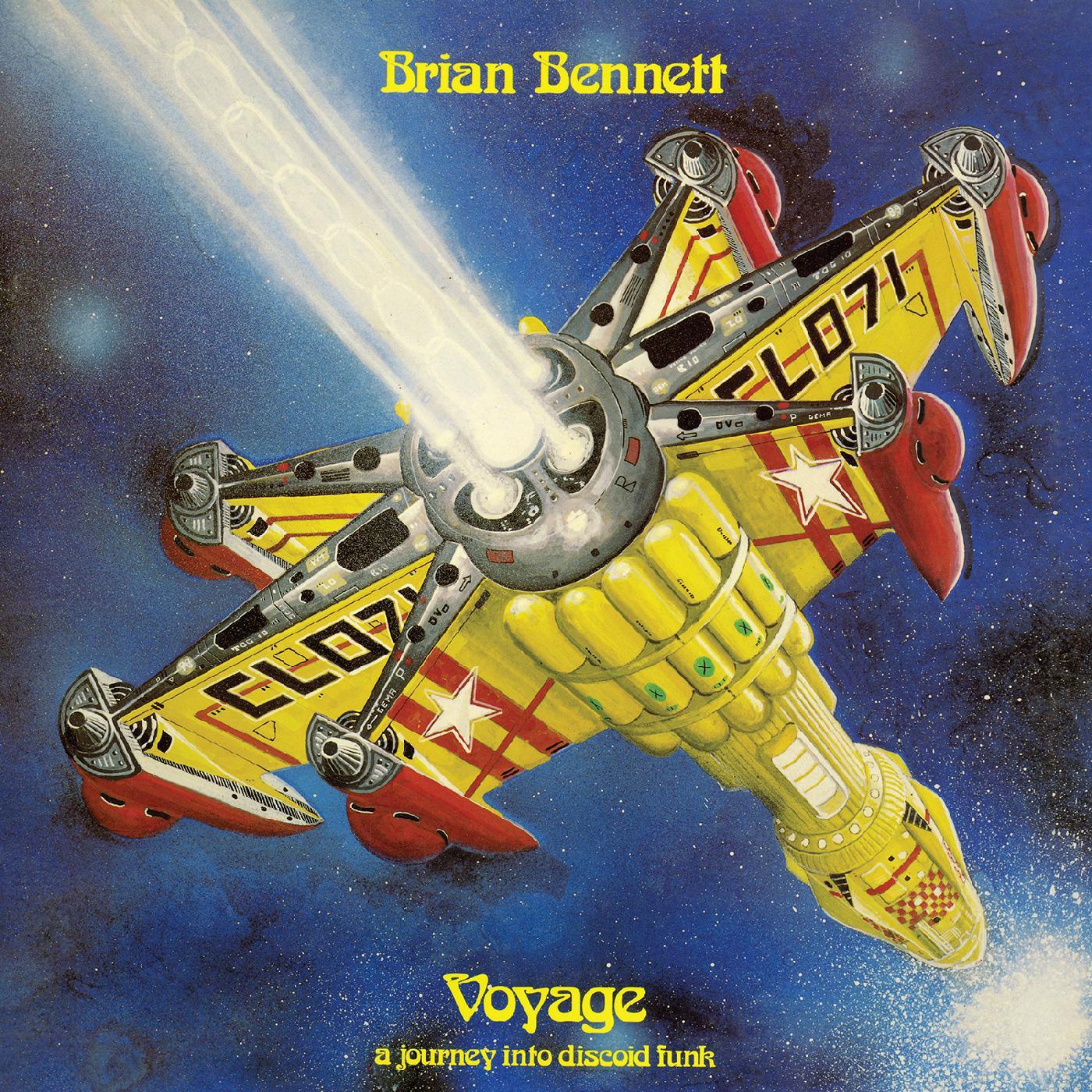 Brian Bennett - Voyage (A Journey into Discoid Funk) (RSD 2022 Exclusive, Blue & Black Swirl Vinyl) (LP) - Joco Records