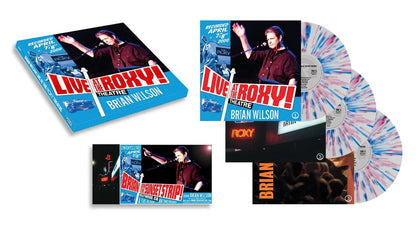 Brian Wilson - Live At The Roxy Theatre (Indie Exclusive, Red White & Blue Splatter) (3 LP) - Joco Records