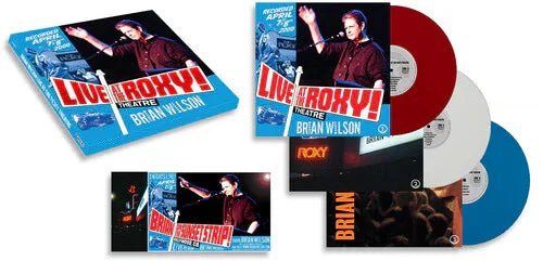 Brian Wilson - Live At The Roxy Theatre (Red White & Blue) (3 LP) - Joco Records