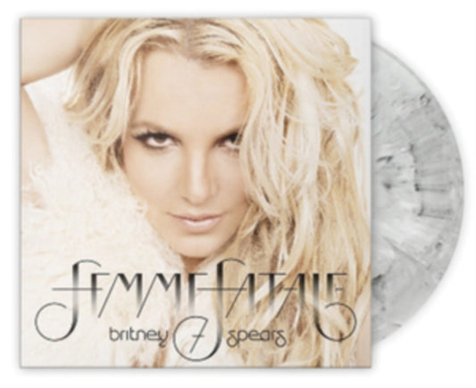 Britney Spears - Femme Fatale (Limited Edition Import, Grey Marble Vinyl) (LP) - Joco Records
