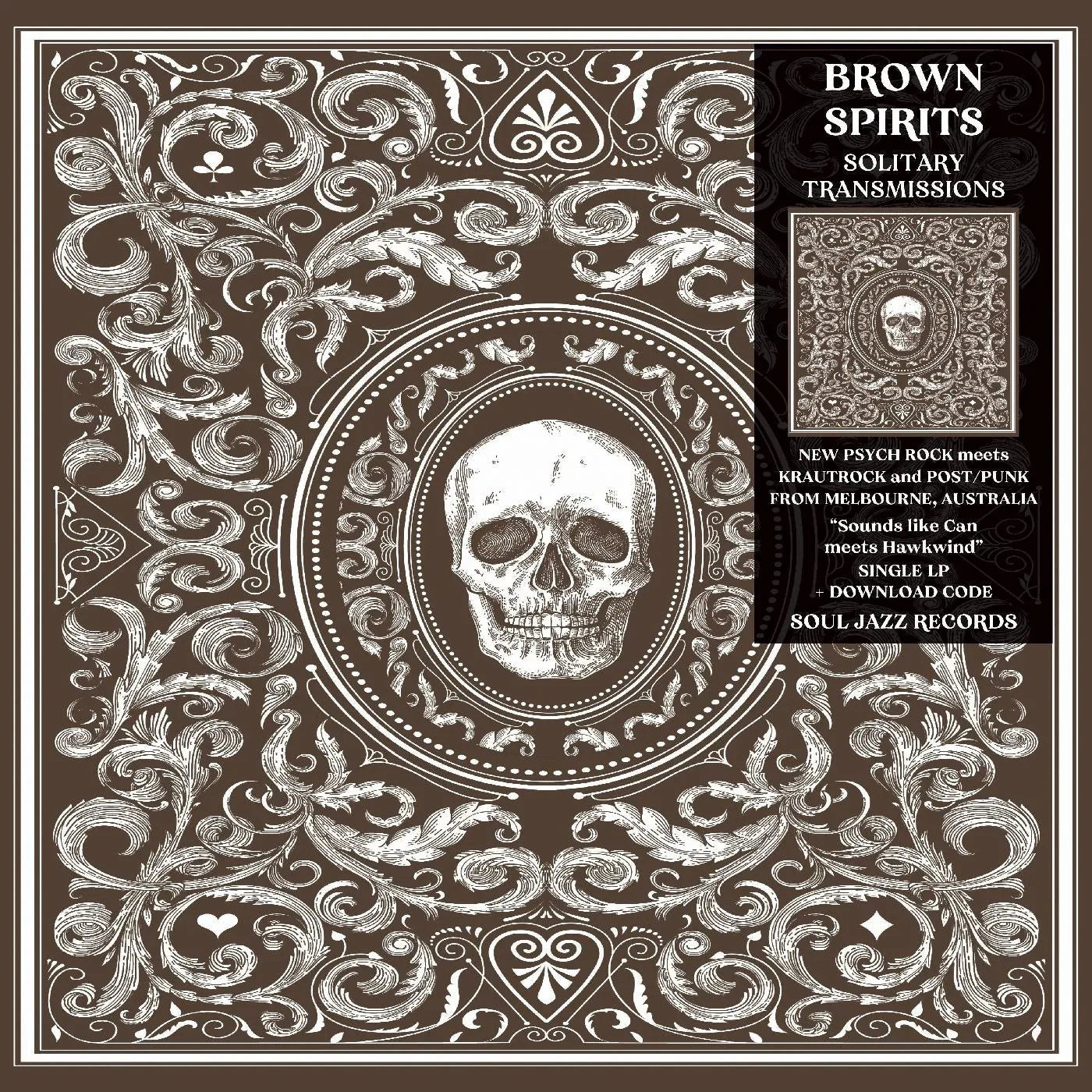 Brown Spirits - Solitary Transmissions (LP) - Joco Records