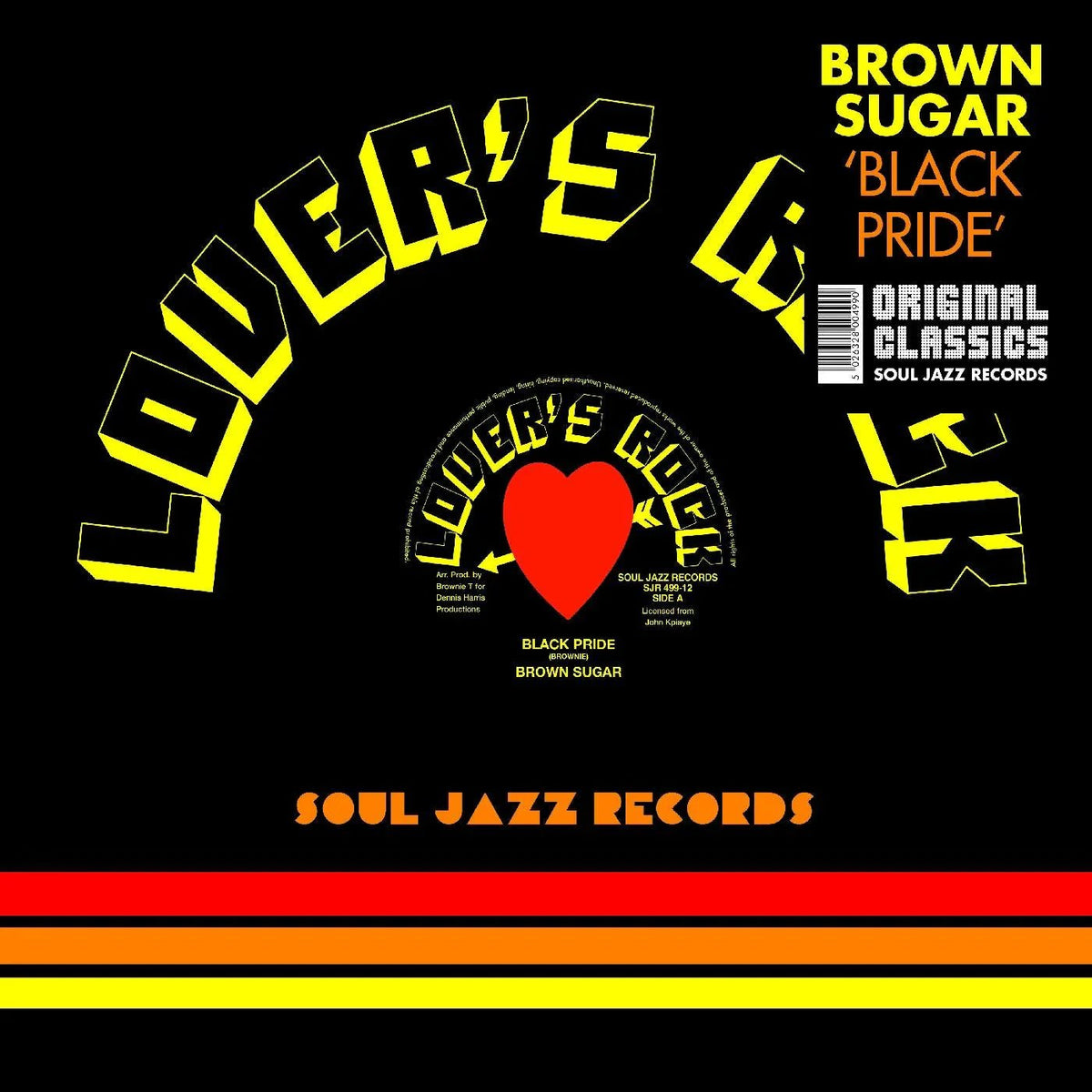 Brown Sugar - Black Pride (LP) - Joco Records