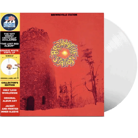 Brownsville Station - Brownsville Station (The Red Album) (Limited Edition, Opaque White Vinyl) (LP) - Joco Records