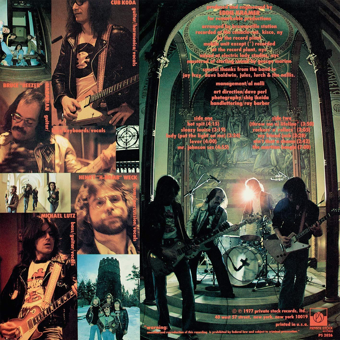 Brownsville Station - Brownsville Station (The Red Album) (Limited Edition, Opaque White Vinyl) (LP) - Joco Records