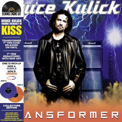 Bruce Kulick - Transformer (RSD Exclusive, Limited Deluxe Edition, Reissue, Purple & Orange Vinyl) (LP) - Joco Records