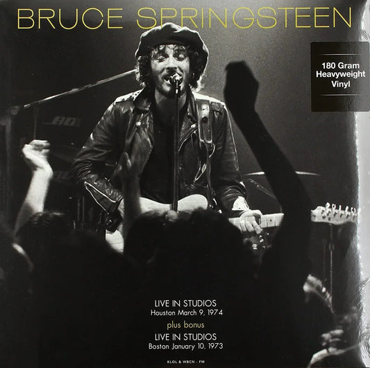 Bruce Springsteen - Fm Studios Live In Houston Sept 3rd 1974 & In Boston Oct 1st 1973 (Red Vinyl) (LP) - Joco Records