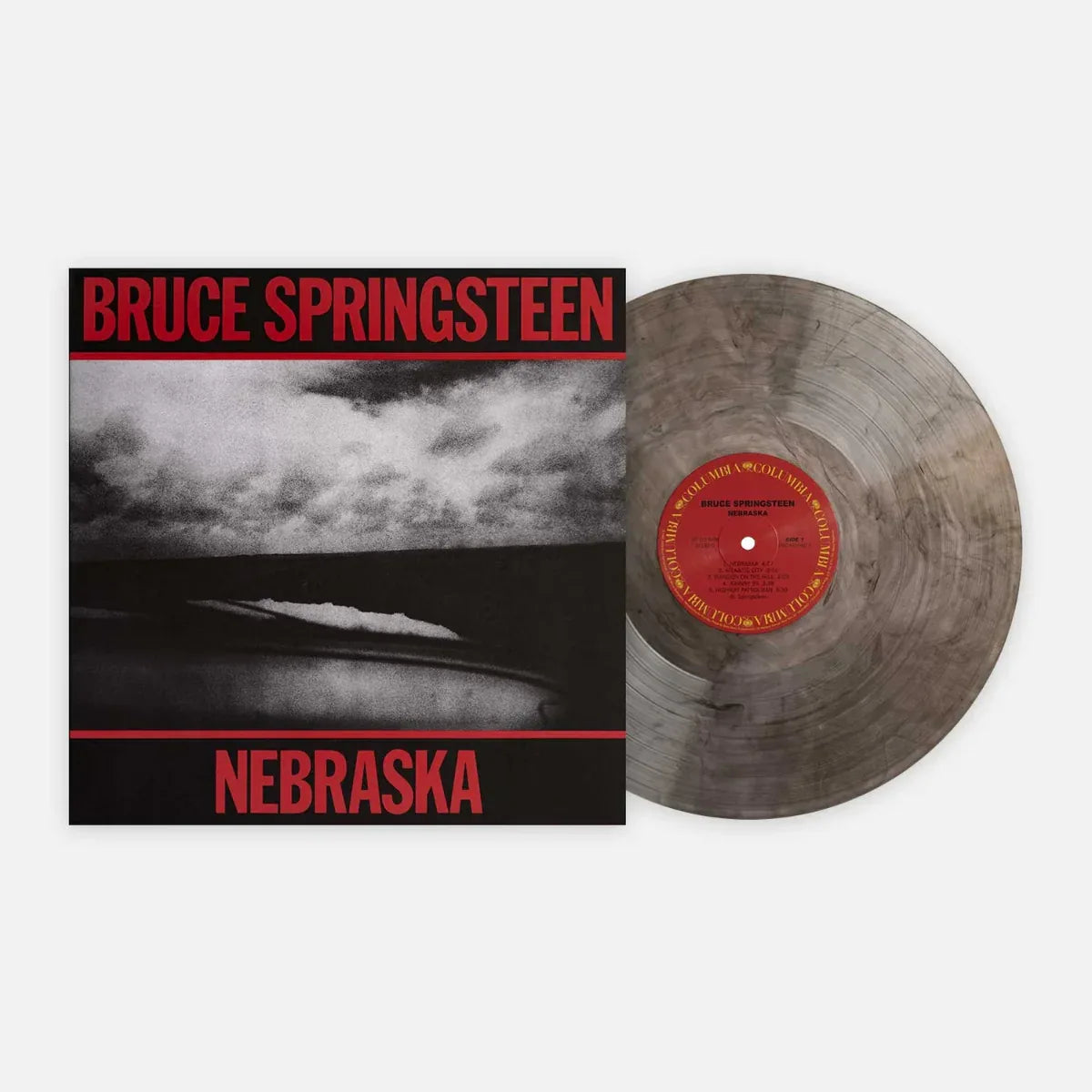 Bruce Springsteen - Nebraska (Limited Edition, Black Smoke Vinyl) (LP) - Joco Records