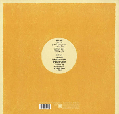 Bruno Mars - Doo-Wops & Hooligans (10th Anniversary Limited Edition, Yellow Vinyl) (LP) - Joco Records