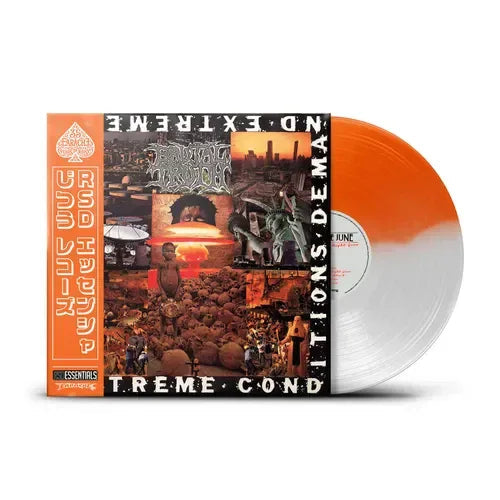 Brutal Truth - Extreme Conditions (Indie Exclusive, RSD Essentials, Orange & White Vinyl) (LP) - Joco Records