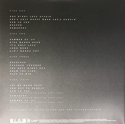 Bryan Adams - Reckless (Bonus Tracks, Anniversary Edition, Remastered) (2 LP) - Joco Records