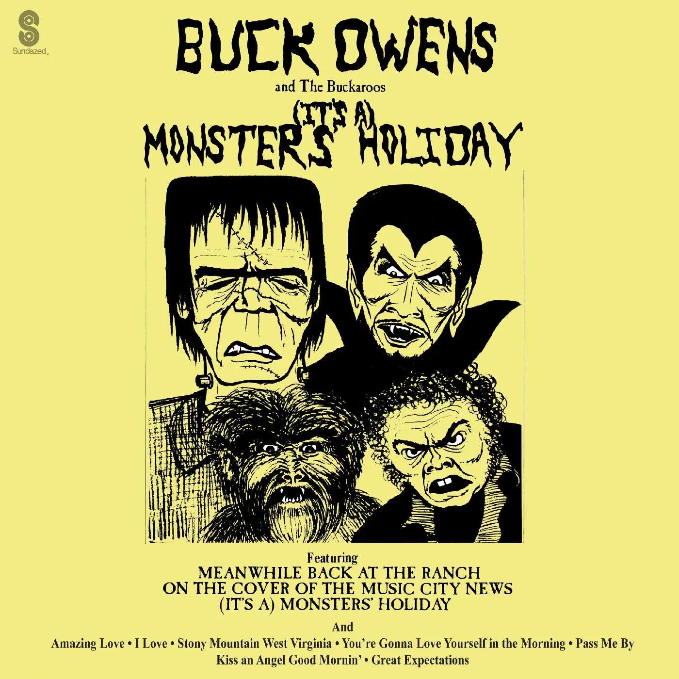 Buck and His Buckaroos Owens - (It's A) Monsters' Holiday (Green Vinyl) (LP) - Joco Records