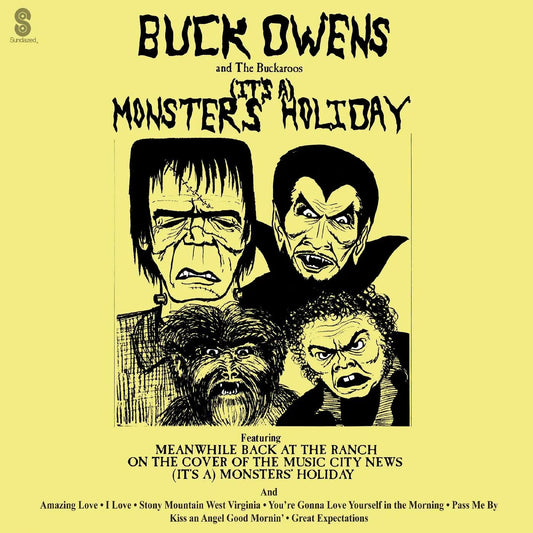 Buck and His Buckaroos Owens - (It's A) Monsters' Holiday (Green Vinyl) (LP) - Joco Records