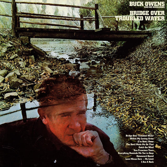 Buck & His Buckaroos Owens - Bridge Over Troubled Water (Clear Vinyl) (LP) - Joco Records