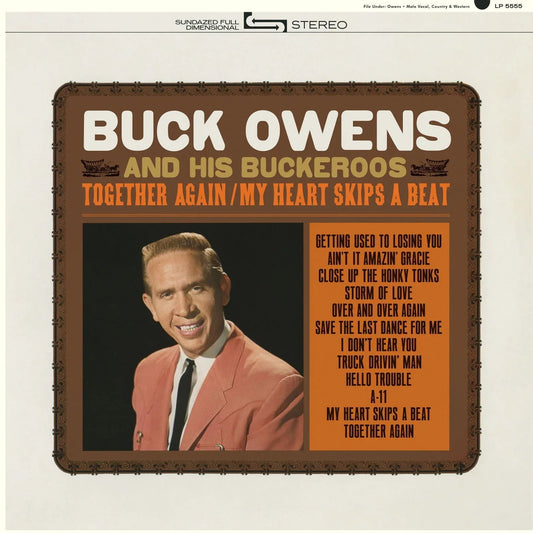 Buck Owens And His Buckaroos - Together Again / My Heart Skips A Beat (Gold Vinyl) - Joco Records