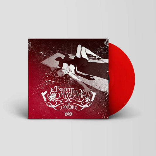 Bullet For My Valentine - Poison (Limited Deluxe Edition, 180 Gram, Red Vinyl) (LP) - Joco Records