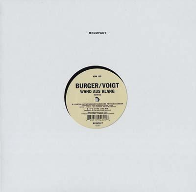 Burger/Voigt - Wand Aus Klang Remixe (12 - Inch Vinyl EP) - Joco Records