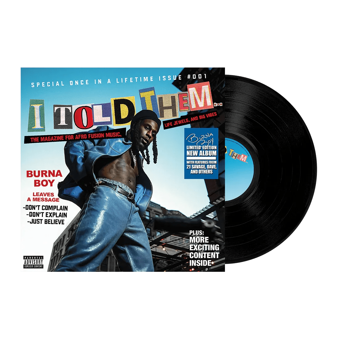 Burna Boy - I Told Them... (LP) - Joco Records