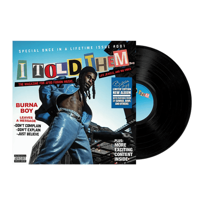 Burna Boy - I Told Them... (LP) - Joco Records