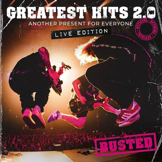 Busted - Greatest Hits 2.0 (Another Present For Everyone) (Pink & Clear Vinyl, Import) (2 LP) - Joco Records