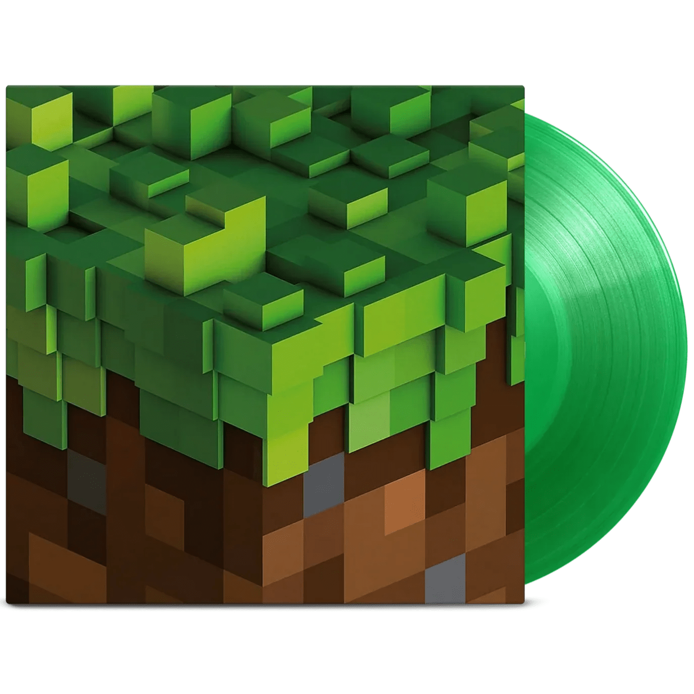 C418 - Minecraft Volume Alpha (Limited Edition, Green Translucent Vinyl) (LP) - Joco Records