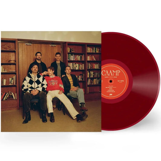 Caamp - Copper Changes Color (Limited Edition, Apple Red Vinyl) (LP) - Joco Records