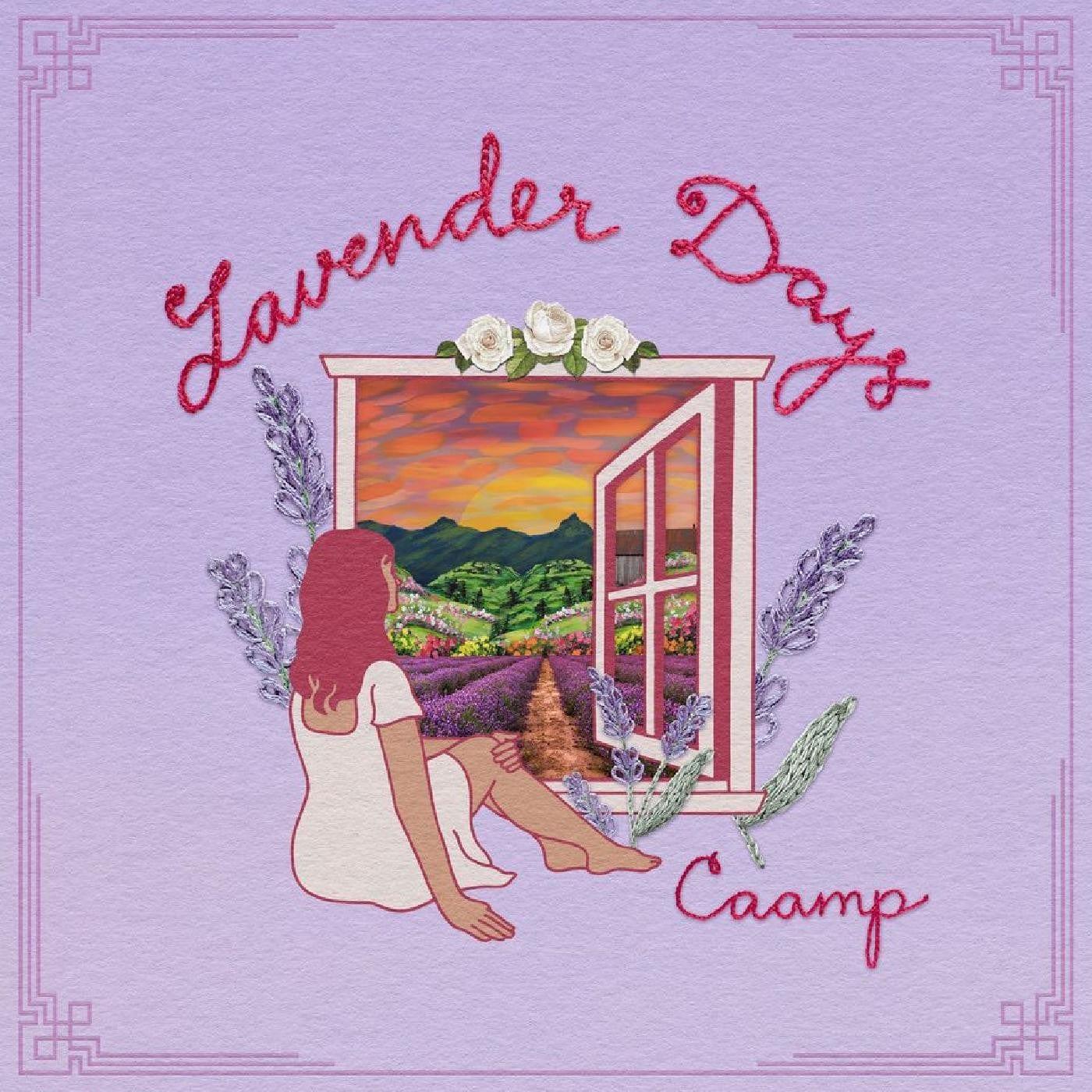 Caamp - Lavender Days (Limited Edition, Pink & Purple Galaxy Swirl Vinyl) (LP) - Joco Records