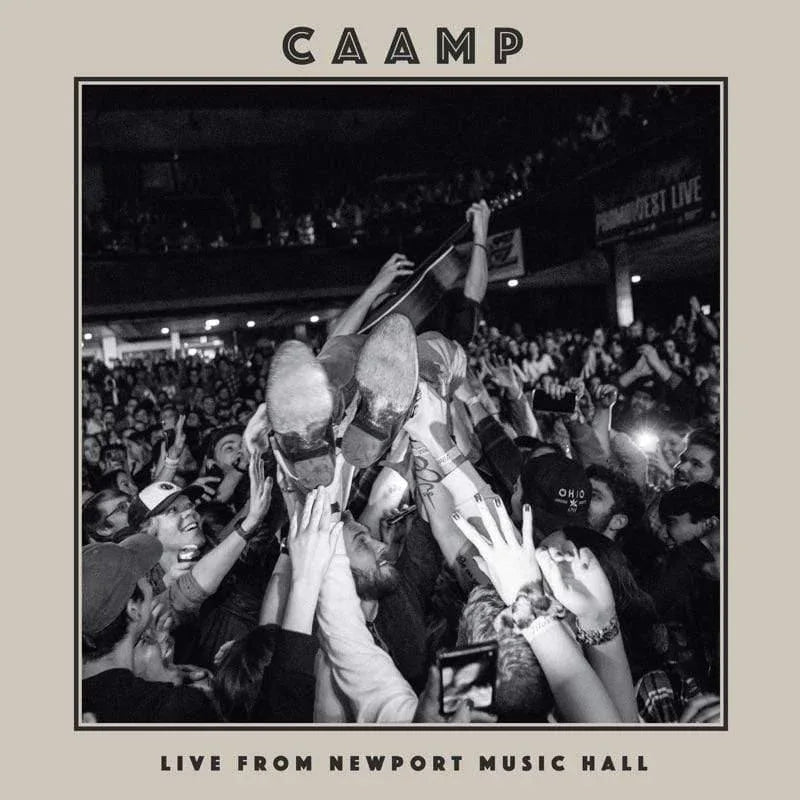 Caamp - Live From Newport Music Hall (Indie Exclusive, Coke Color Clear Etched Vinyl) (LP) - Joco Records