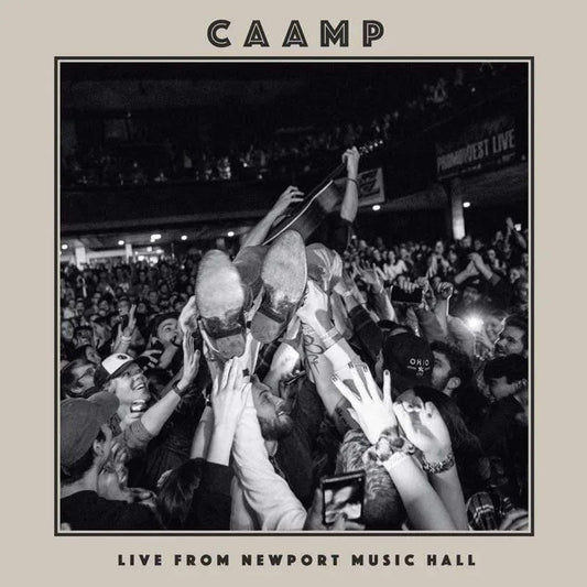 Caamp - Live From Newport Music Hall (Indie Exclusive, Coke Color Clear Etched Vinyl) (LP) - Joco Records