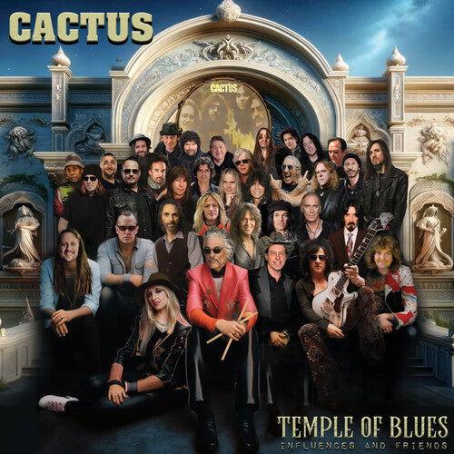 Cactus - Temple Of Blues - Influences & Friends (Limited Edition, Red Vinyl) (2 LP) - Joco Records