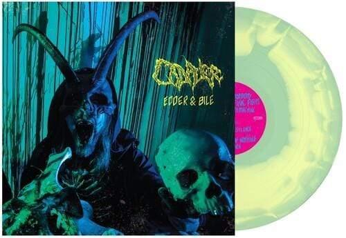 Cadaver - Edder & Bile (Mint Green & Yellow Swirl Vinyl) (Limited Edition) (LP) - Joco Records