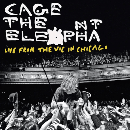 Cage The Elephant - Live From The Vic In Chicago (RSD Exclusive, Limited Edition, Vibrant Yellow & Black Splatter Vinyl) (2 LP) - Joco Records