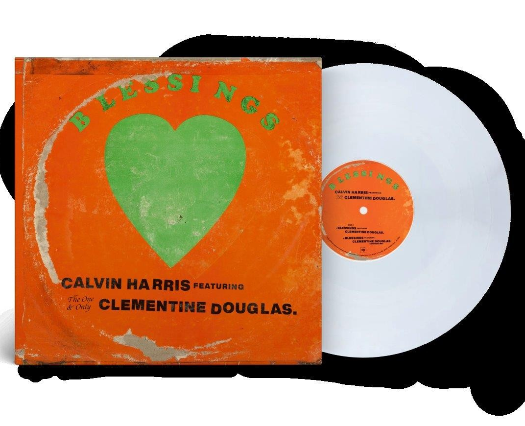 Calvin Harris Featuring Clementine Douglas - Blessings (Limited Edition, Crystal Clear Color Vinyl, Biodegradable Package, RSD Exclusive)