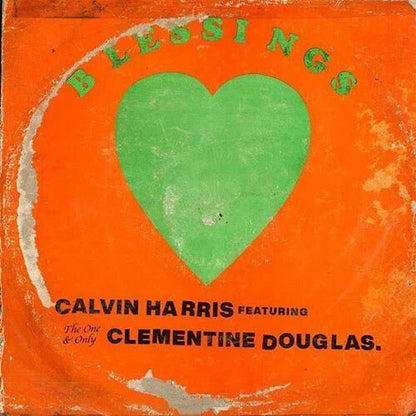 Calvin Harris Featuring Clementine Douglas - Blessings (RSD Exclusive, Biodegradable Package, Clear Vinyl) (12-Inch Single) - Joco Records