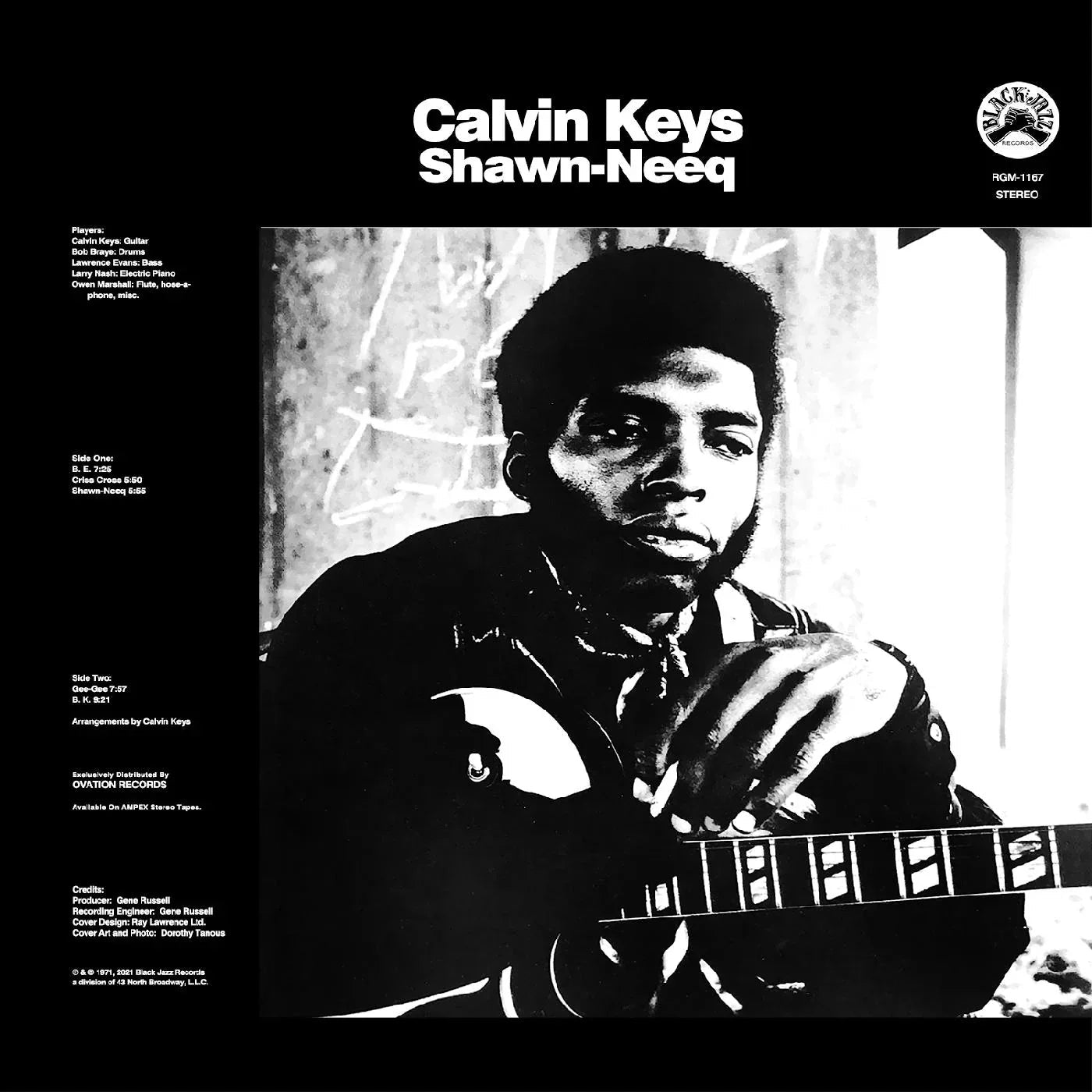 Calvin Keys - Shawn-Neeq (Blue & Black Swirl Vinyl) (LP) - Joco Records