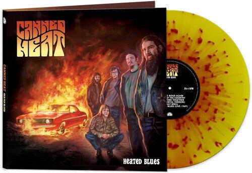 Canned Heat - Heated Blues (Remastered, Red & Yellow Splatter Vinyl) (LP) - Joco Records