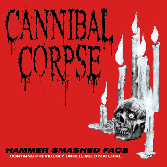 Cannibal Corpse - Hammer Smashed Face (Opaque Blood Droplet Color Vinyl) (Import) - Joco Records